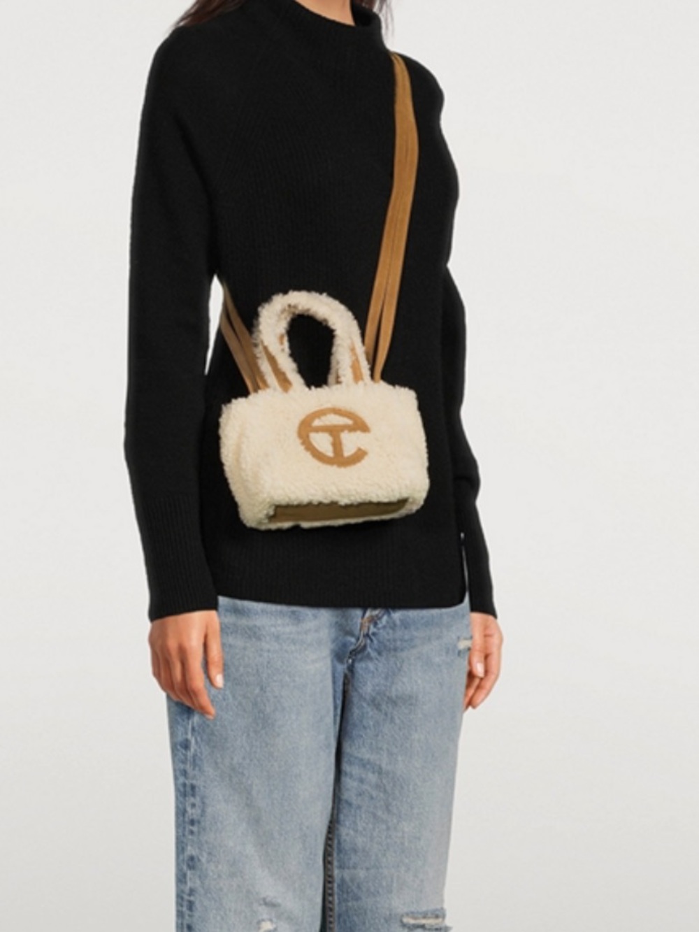 UGG X TELFAR | Small Shearling Shopping Bag